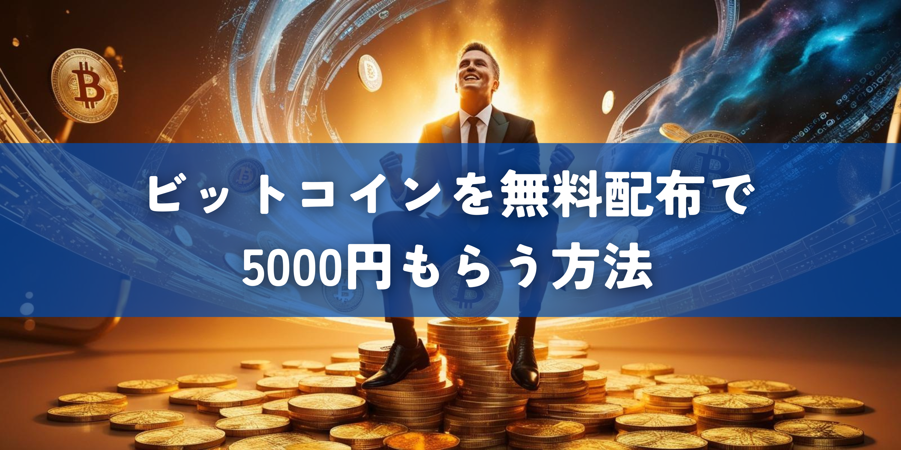 ビットコインを無料配布で5000円もらう方法！ビットコインがもらえるアプリはある？